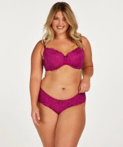 Soutien-gorge à Armatures Préformé Rose - Violet -Sous-vêtement Soldes 2024 201074 12