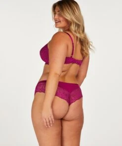 Soutien-gorge à Armatures Préformé Rose - Violet -Sous-vêtement Soldes 2024 201074 13