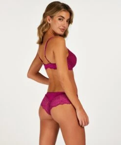 Soutien-gorge à Armatures Préformé Rose - Violet -Sous-vêtement Soldes 2024 201074 4