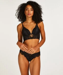 Brésilien Taille Haute Elissa - Noir