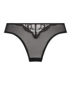 Brésilien Taille Haute Elissa - Noir -Sous-vêtement Soldes 2024 201082 6