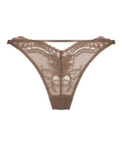 Slip Brésilien Taille Haute Raquel - Marron 8 Slip Brésilien Taille Haute Raquel - Marron -Sous-vêtement Soldes 2024 201085 5