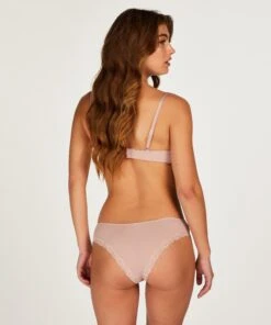 Slip Brésilien Lola - Rose -Sous-vêtement Soldes 2024 201093 4