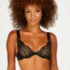 Soutien-gorge Non Rembourré à Armatures Hana - Noir