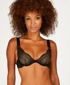 Sous-vêtement Soldes 2024 13 Soutien-gorge Non Rembourré à Armatures Hana - Noir