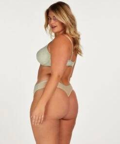 Soutien-gorge Préformé à Armatures Meghan - Vert -Sous-vêtement Soldes 2024 201112 13