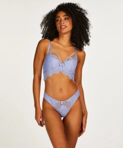 Soutien-gorge à Armatures Préformé Longline Marilee - Bleu -Sous-vêtement Soldes 2024 201126 3