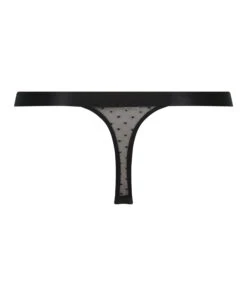 Tanga Taille Haute Violet - Noir -Sous-vêtement Soldes 2024 201131 6