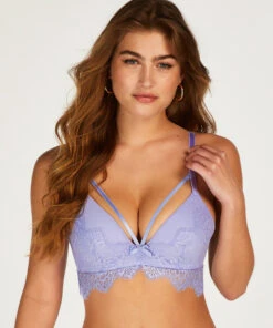 Soutien-gorge Préformé Sans Armature Longline Marilee - Bleu