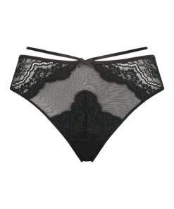 Tanga Taille Haute Blaise - Noir -Sous-vêtement Soldes 2024 201143 5