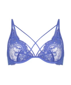 Soutien-gorge à Armatures Non-préformé Lidia - Bleu -Sous-vêtement Soldes 2024 201171 5