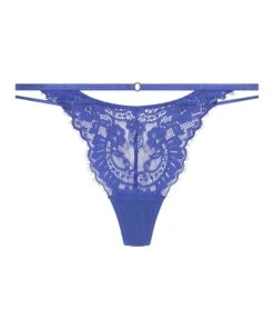 String échancré Lidia - Bleu -Sous-vêtement Soldes 2024 201172 5