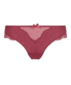 Slip Brésilien LouLou - Rouge -Sous-vêtement Soldes 2024 201174 5