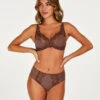 Slip Taille Haute Diva - Marron