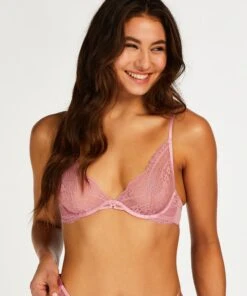Soutien-gorge à Armatures Non-préformé Wies - Rose