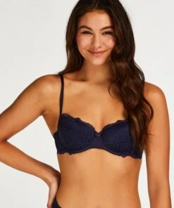 Soutien-gorge à Armatures Préformé Marine - Bleu