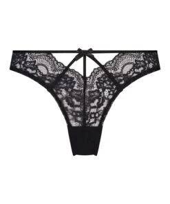 Slip Brésilien Amy - Noir -Sous-vêtement Soldes 2024 201377 5
