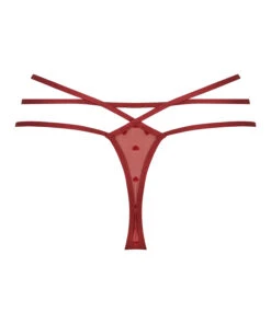 String Melda - Rouge 9 String Melda - Rouge -Sous-vêtement Soldes 2024 201386 6