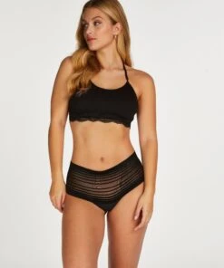 String Haut Invisible - Noir