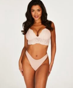 String échancré Invisible - Rose