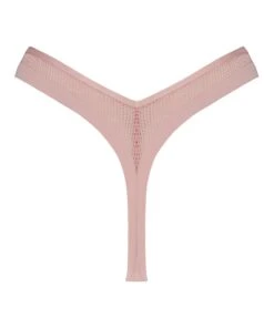 String échancré Invisible - Rose 9 String échancré Invisible - Rose -Sous-vêtement Soldes 2024 201407 6