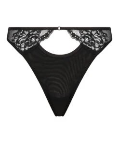 String échancré Katie - Noir -Sous-vêtement Soldes 2024 201424 5