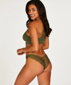 Slip Brésilien Bianca - Vert -Sous-vêtement Soldes 2024 201440 4