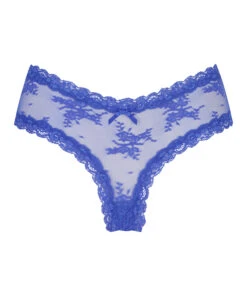 Slip Brésilien V-shape Mesh - Bleu -Sous-vêtement Soldes 2024 201441 5