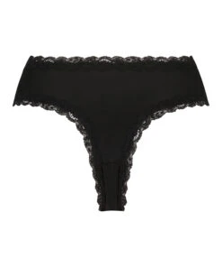 Slip Brésilien V-shape Kyla - Noir -Sous-vêtement Soldes 2024 201446 6