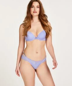 String En V Taille Très Basse Elliena - Violet