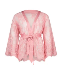 Kimono Lace Isabelle - Rose -Sous-vêtement Soldes 2024 201655 5