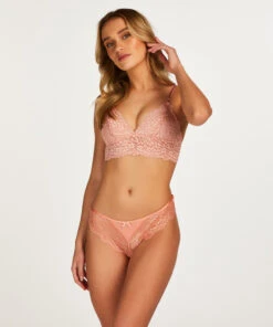 Slip Brésilien échancré Heira - Orange