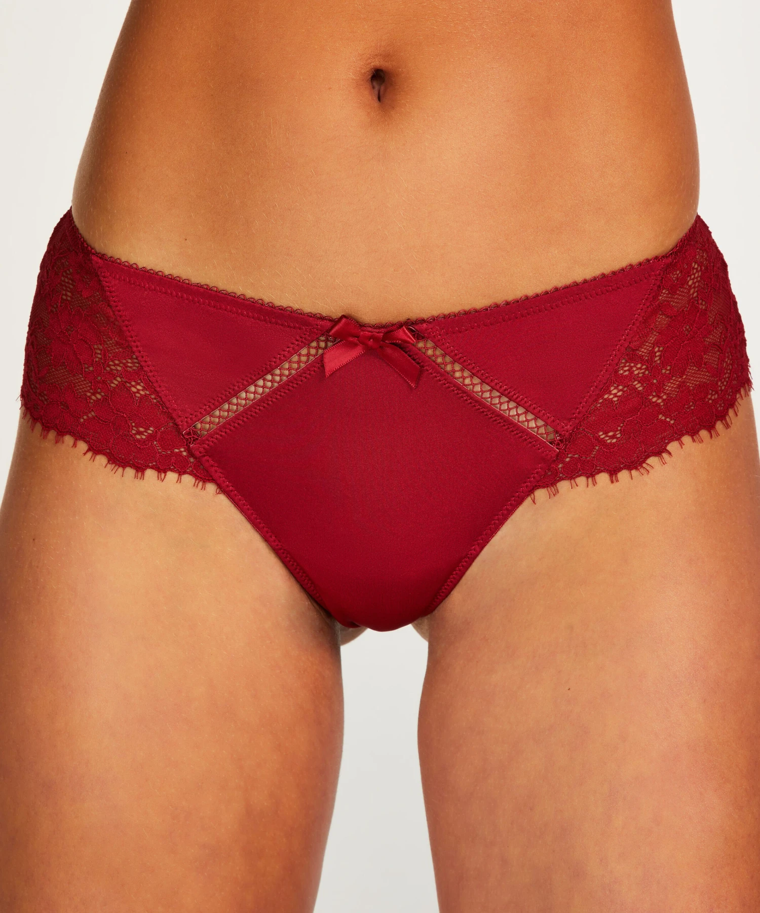 Boxer String Yvenne - Rouge 2 Boxer String Yvenne - Rouge – Image 2