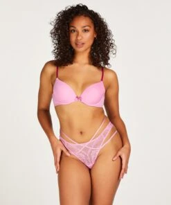 Slip Brésilien Amala - Rose