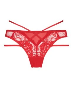 Slip Brésilien Amala - Rouge -Sous-vêtement Soldes 2024 201882 5
