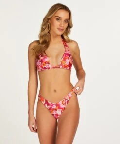 Top De Bikini Triangle Miami - Rose -Sous-vêtement Soldes 2024 202007 3