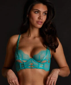 Soutien-gorge à Armatures Non-préformé Longline Monet - Vert