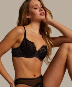 Soutien-gorge à Armatures Non-préformé Jacqueline - Noir
