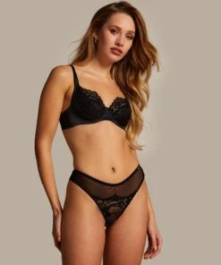 Soutien-gorge à Armatures Non-préformé Jacqueline - Noir 8 Soutien-gorge à Armatures Non-préformé Jacqueline - Noir -Sous-vêtement Soldes 2024 202047 3