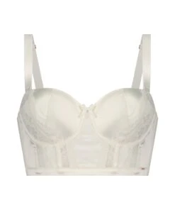 Soutien-gorge Préformé à Armatures Longline Florencia - Blanc -Sous-vêtement Soldes 2024 202051 5