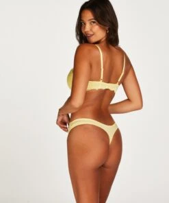 String Marine - Jaune -Sous-vêtement Soldes 2024 202054 4