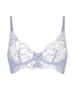 Soutien-gorge à Armatures Non Préformé Longline Olivia - Bleu -Sous-vêtement Soldes 2024 202067 5