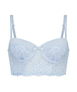 Soutien-gorge Bustier Préformé à Armatures Catrin - Bleu -Sous-vêtement Soldes 2024 202069 5