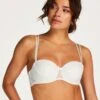 Soutien-gorge à Armatures Préformé Sans Bretelles Catrin - Blanc