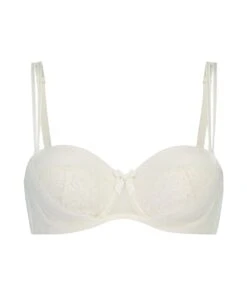 Soutien-gorge à Armatures Préformé Sans Bretelles Catrin - Blanc -Sous-vêtement Soldes 2024 202073 5