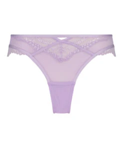 Slip Brésilien échancré Hallie - Violet -Sous-vêtement Soldes 2024 202094 5