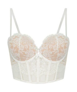 Soutien-gorge Bustier Maximizer Rembourré à Armatures Chlo - Blanc -Sous-vêtement Soldes 2024 202095 5