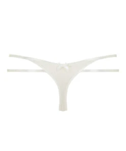 String Jambes Hautes Chlo - Blanc 11 String Jambes Hautes Chlo - Blanc -Sous-vêtement Soldes 2024 202098 6