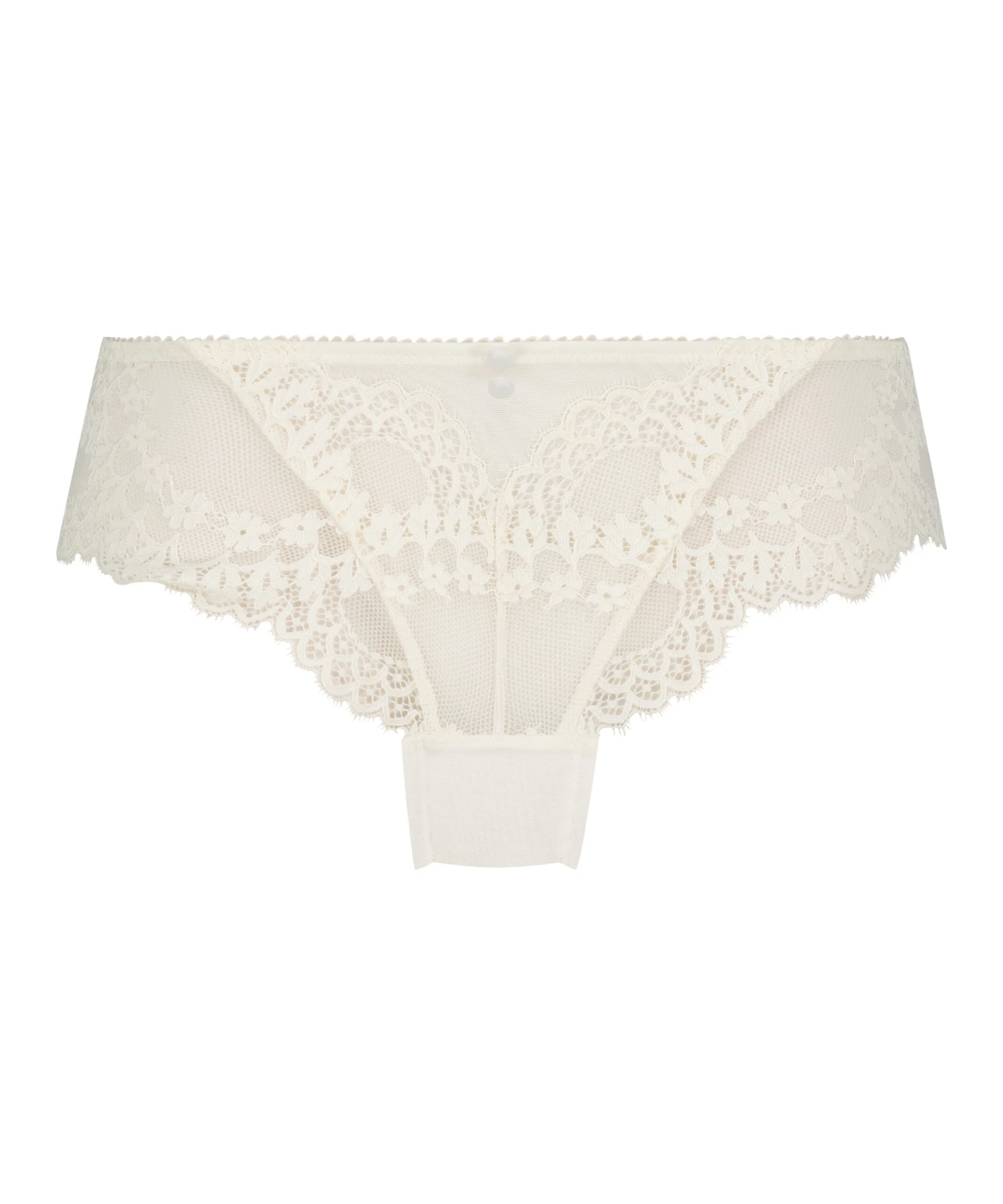 Slip Brésilien Daisy - Blanc 4 Slip Brésilien Daisy - Blanc – Image 4