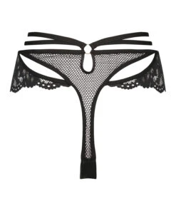 String Haut Pleasure - Noir -Sous-vêtement Soldes 2024 202148 6